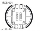 Brake shoes LUCAS MCS 991